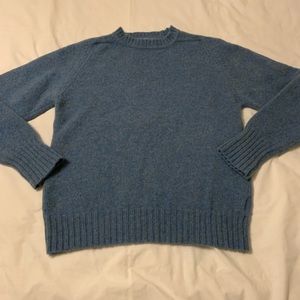 L.L. Bean Blue Crew Neck Sweater